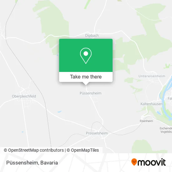 Карта Püssensheim