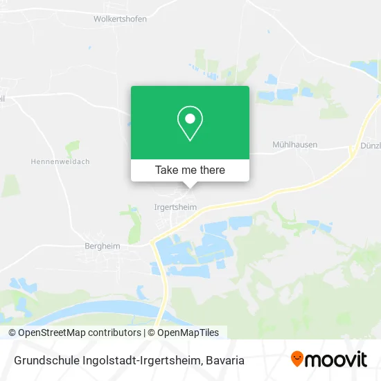Карта Grundschule Ingolstadt-Irgertsheim