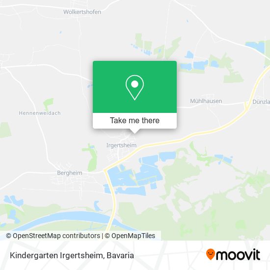 Kindergarten Irgertsheim map