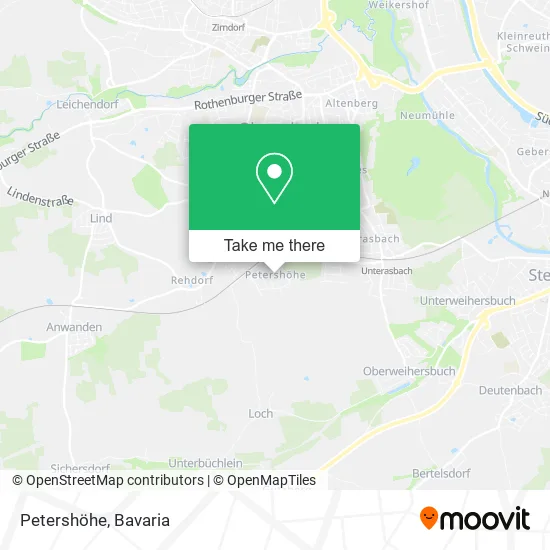 Карта Petershöhe