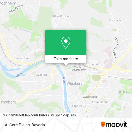 Äußere Pleich map