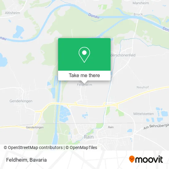Карта Feldheim