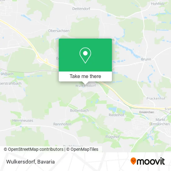 Карта Wulkersdorf
