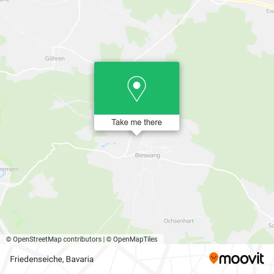 Карта Friedenseiche