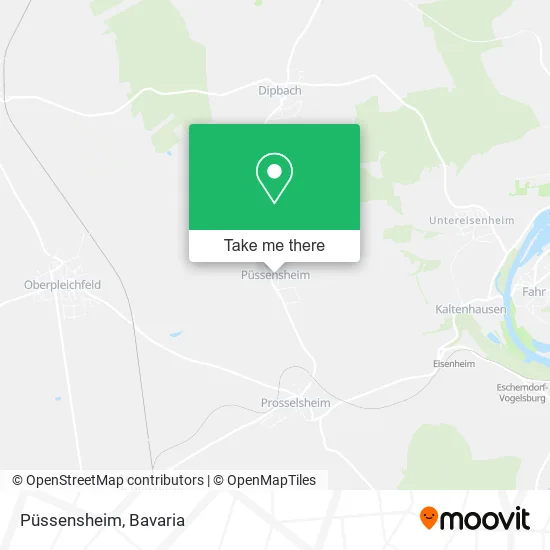 Карта Püssensheim