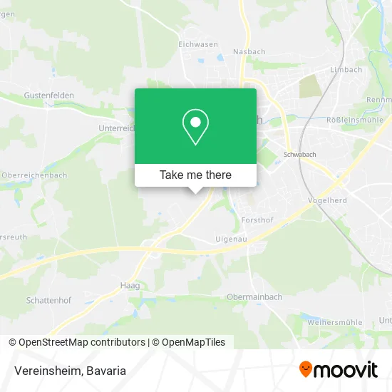 Карта Vereinsheim