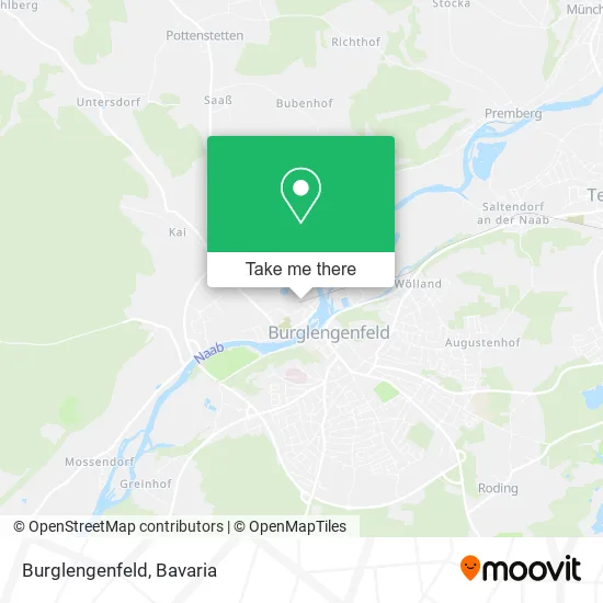 Карта Burglengenfeld