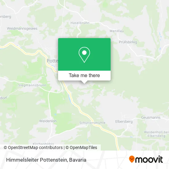 Карта Himmelsleiter Pottenstein