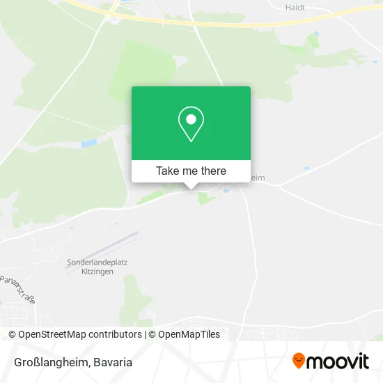 Карта Großlangheim