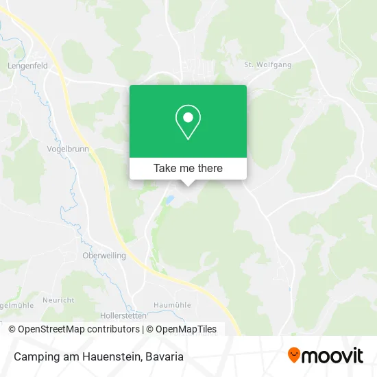 Карта Camping am Hauenstein