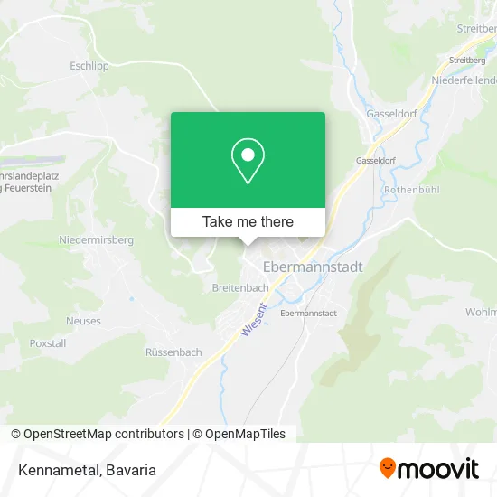 Карта Kennametal