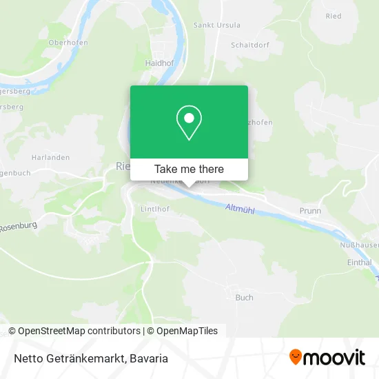 Карта Netto Getränkemarkt