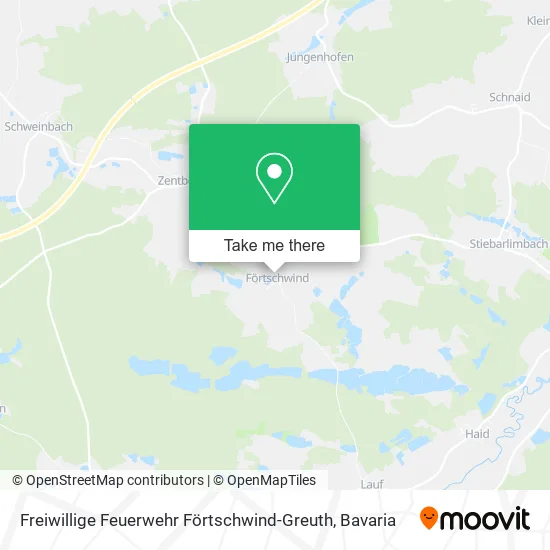Карта Freiwillige Feuerwehr Förtschwind-Greuth