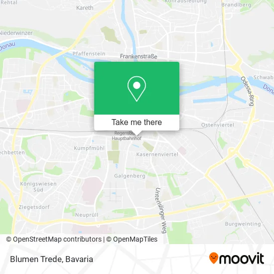 Карта Blumen Trede