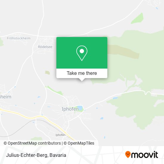 Julius-Echter-Berg map