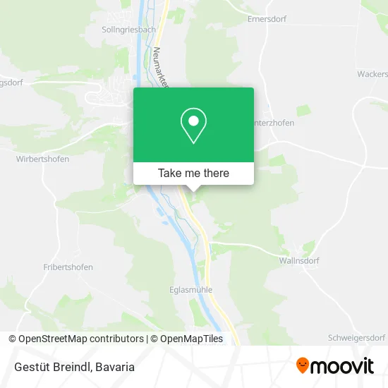 Карта Gestüt Breindl