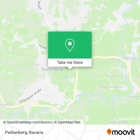 Карта Peißenberg