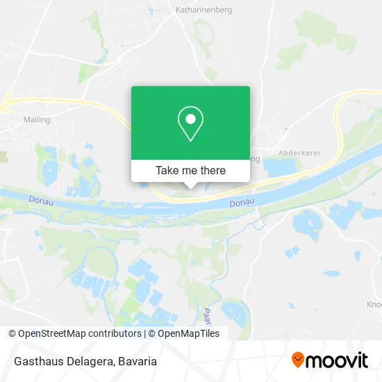 Карта Gasthaus Delagera