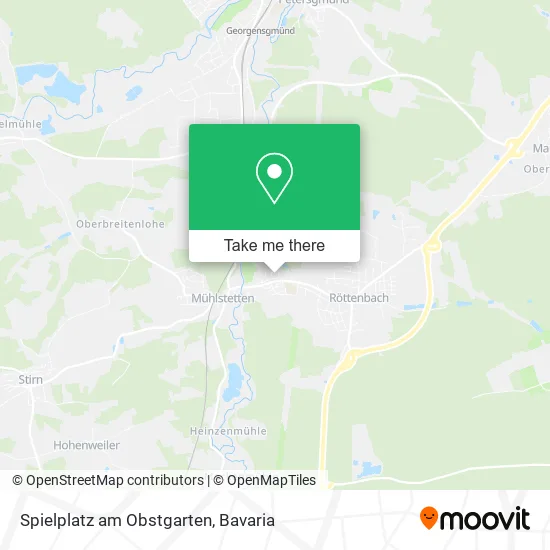 Карта Spielplatz am Obstgarten
