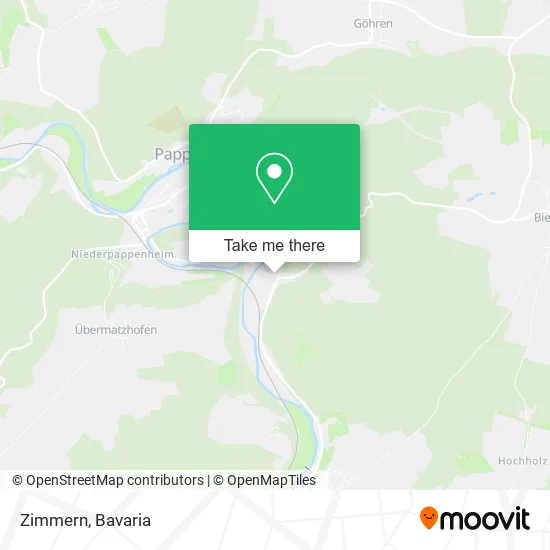 Карта Zimmern