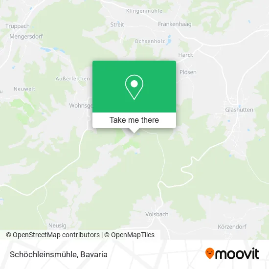 Карта Schöchleinsmühle