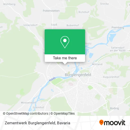 Карта Zementwerk Burglengenfeld