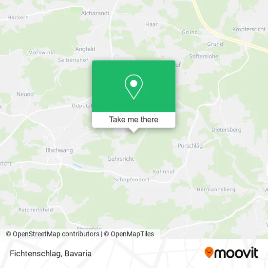 Карта Fichtenschlag