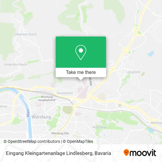 Карта Eingang Kleingartenanlage Lindlesberg