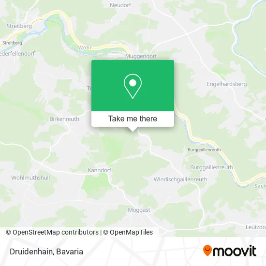 Карта Druidenhain