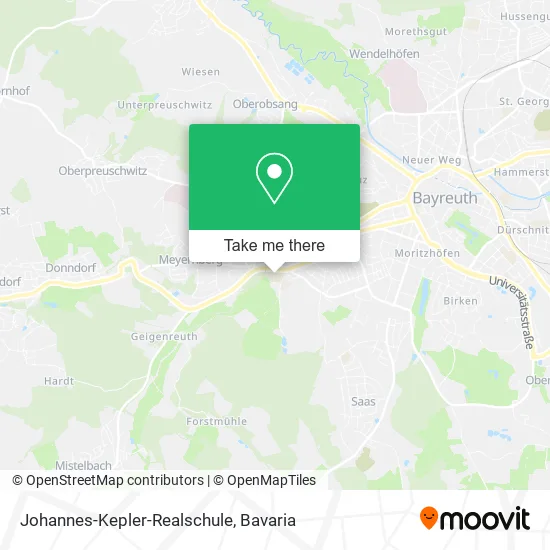 Карта Johannes-Kepler-Realschule