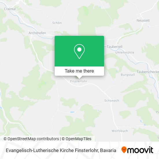Evangelisch-Lutherische Kirche Finsterlohr map