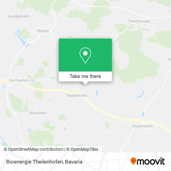 Карта Bioenergie Theilenhofen