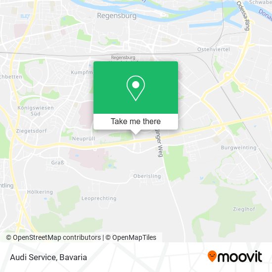 Audi Service map