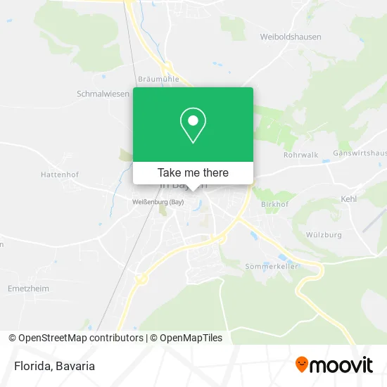 Карта Florida