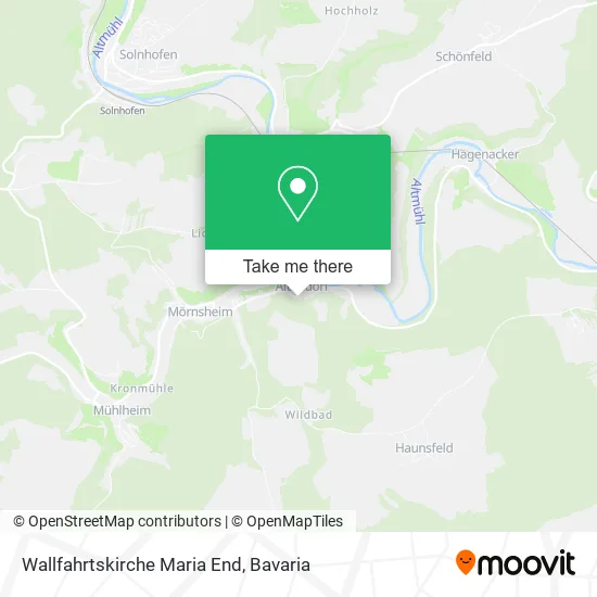 Wallfahrtskirche Maria End map