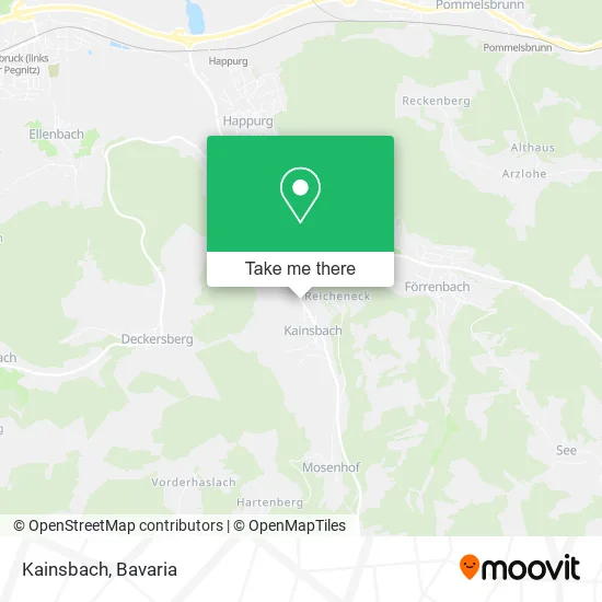 Карта Kainsbach