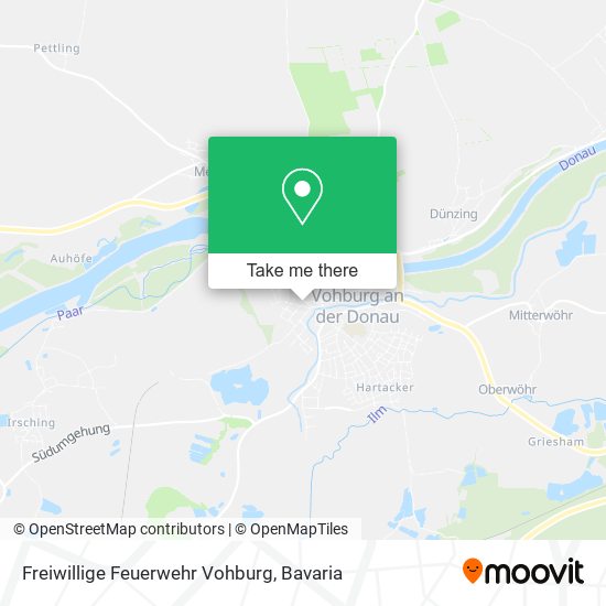 Freiwillige Feuerwehr Vohburg map