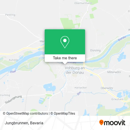 Jungbrunnen map