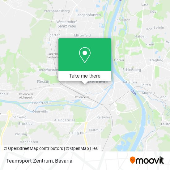 Teamsport Zentrum map