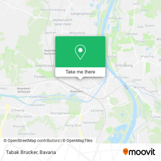 Карта Tabak Brucker