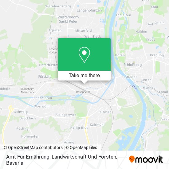 Amt Für Ernährung, Landwirtschaft Und Forsten map