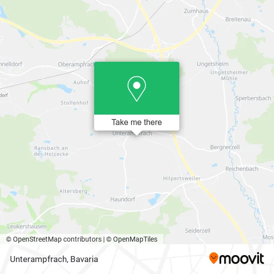 Карта Unterampfrach