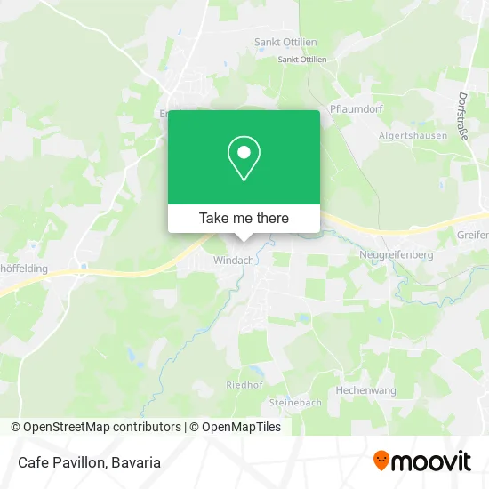 Cafe Pavillon map