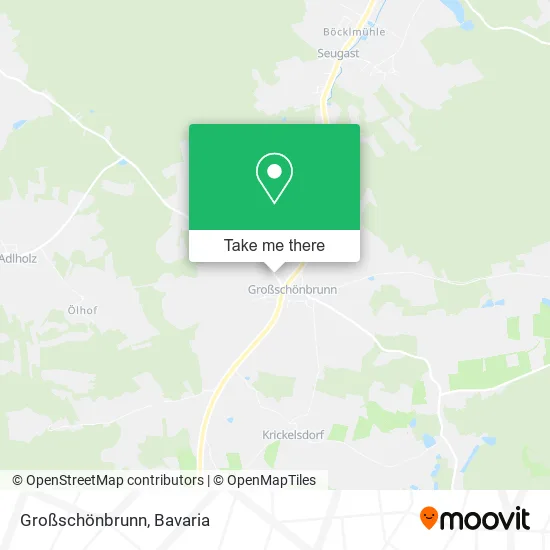 Карта Großschönbrunn