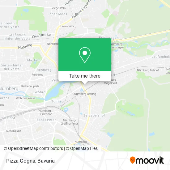 Карта Pizza Gogna