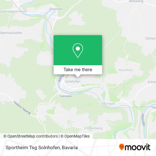 Sportheim Tsg Solnhofen map