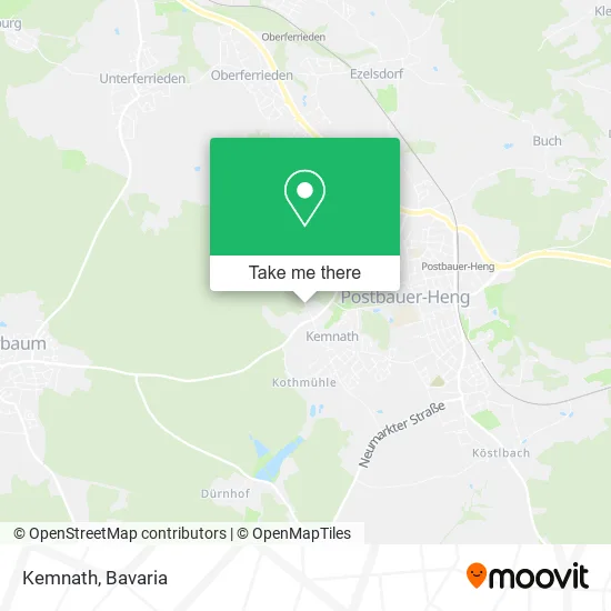 Карта Kemnath
