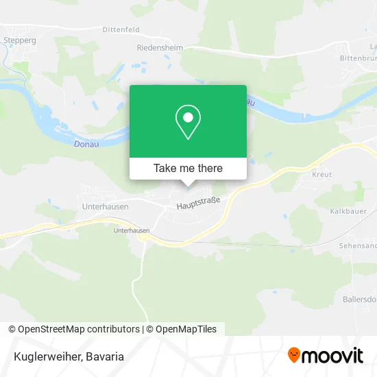 Карта Kuglerweiher