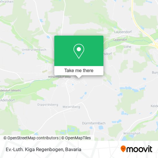Ev.-Luth. Kiga Regenbogen map