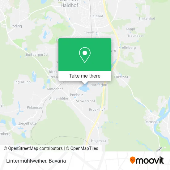 Карта Lintermühlweiher